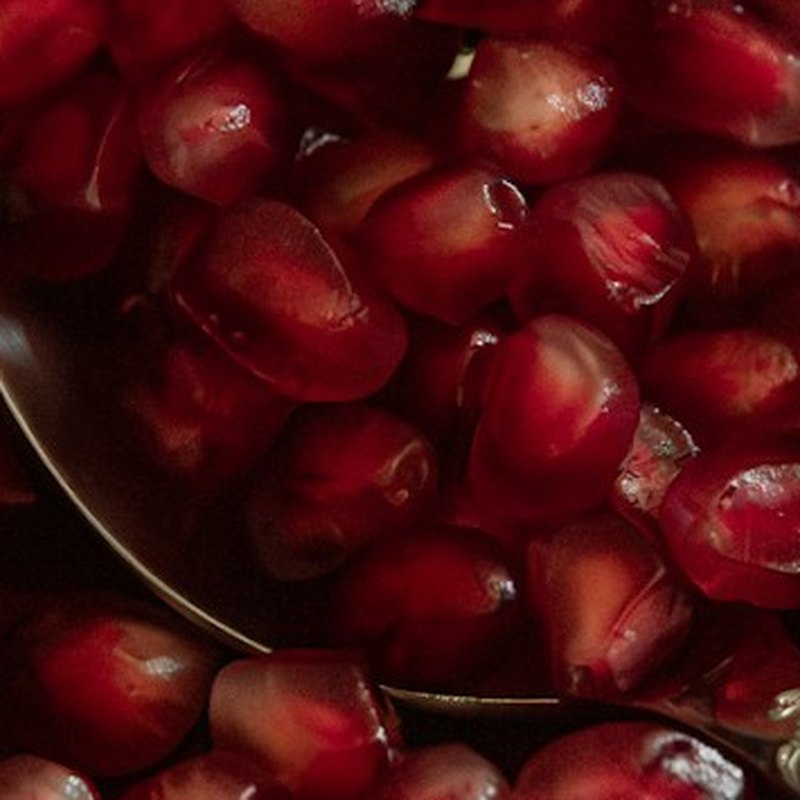 Up close: Pomegranate