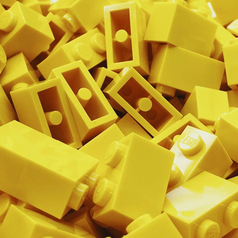 Up close: Lego bricks