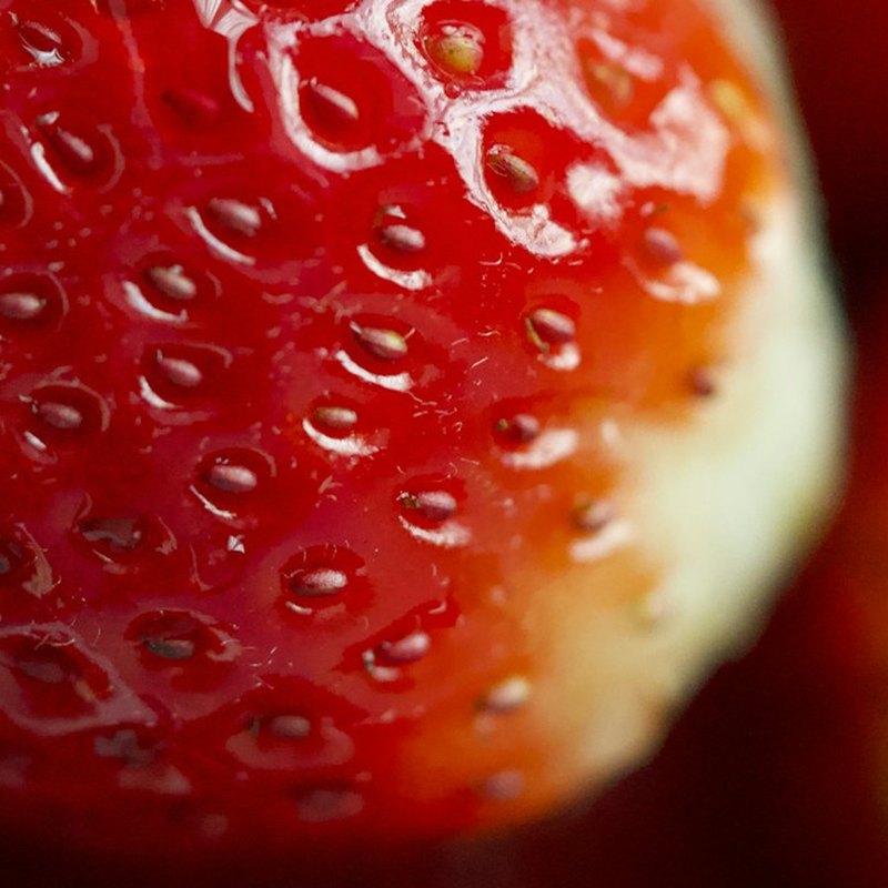 Up close: Strawberry